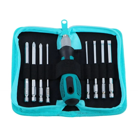 Lynono Multipurpose 8 Bits Screwdriver Set Easy To Switches Head 8 In 1 Magnetic Screwdriver Set For Household And Professional