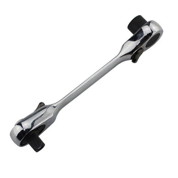 Lynono Multipurpose Ratchet Tool 72 Tooth Gear System Double Drive Heads 1/4Inch Design For Confined Area Repairs