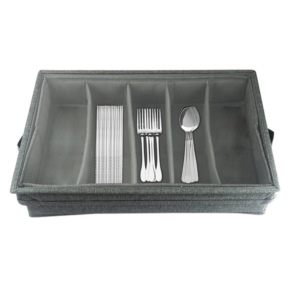 Lynono Multipurpose Storage Case For Spoons Forks Pens Jewelry And Small Items