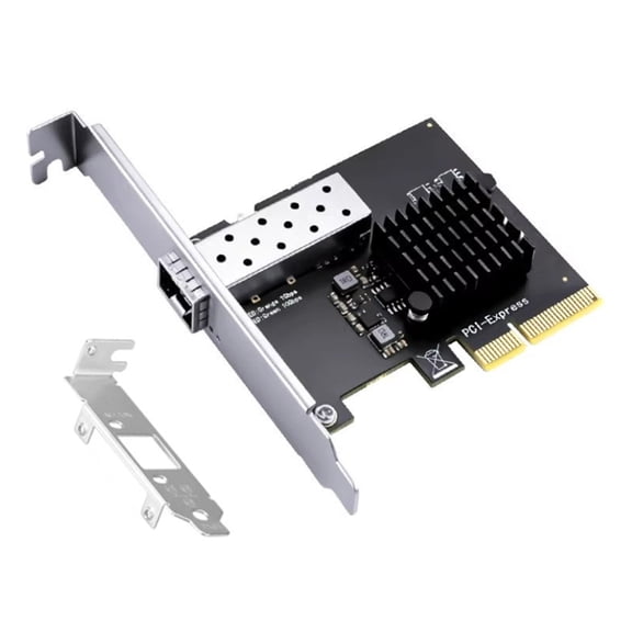 Lynono PCIe to 10Gbps RJ45 Ethernet Card for 10 11 For Servers And Workstations
