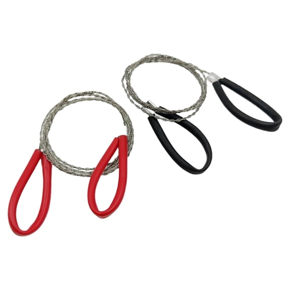 Lynono PVC Pipe Steel Wire Rope Handsaw with Ergonomic Grip for Woodworking Tasks
