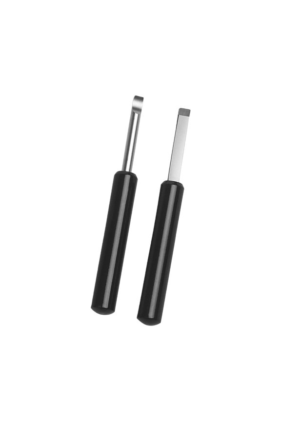 Pack of 2 Professional Watch Repair Pry Tool Curved and Flat Pry Cutter for Watchmakers