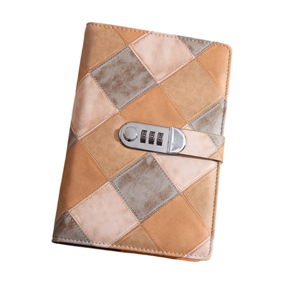 Lynono Password Protected Diary Notebook With Thick Cover 200 PagesPrem1umPaper Great For Office And Travel Recording Use