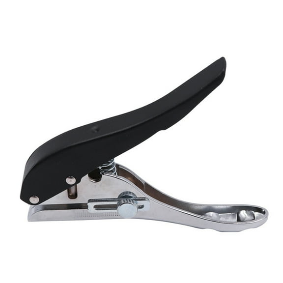 Lynono Portable Punch Pliers 10mm Hole Card Punching Tool Hand Countersink Drill Punch Tool for Cardboard Paper Crafts Labels