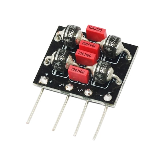 Lynono Powerful Bridge Rectifier With Parallel Capacitors 600V Rating 55C To 150C Ranges Stack Bridge Rectifiers 12A