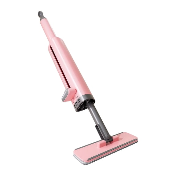 Lynono Practical Tiny Mop For Apartments And Dorms With ABS Handle And Fiber Fabric Quick Cleaning