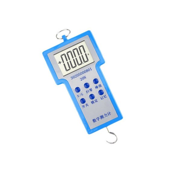 Lynono Professional Force Measurement Gauge Digital Dynamometer with Metal Hook For Lab