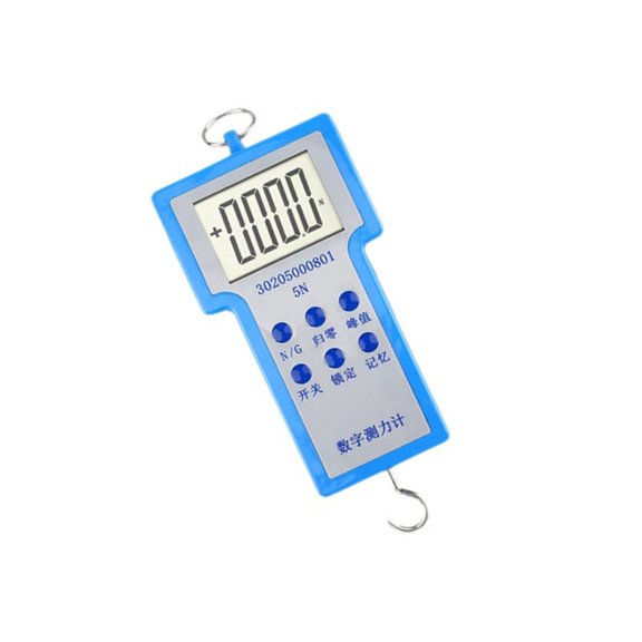 Lynono Professional Force Measurement Gauge Digital Dynamometer with Metal Hook For Lab