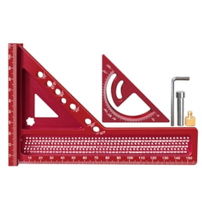 Lynono Professional Triangle Ruler Feature Anodized Surfaces Enhances Durability MultiAngle Measuring Ruler For Technical Draw
