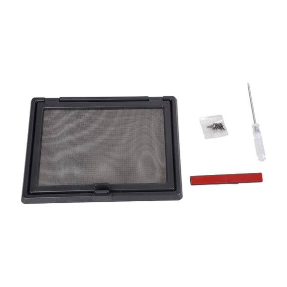 Lynono Reinforced Magnetic Mesh Screen for Aquariums with Secure Clip to Stop Fish Escaping Jump Prevention