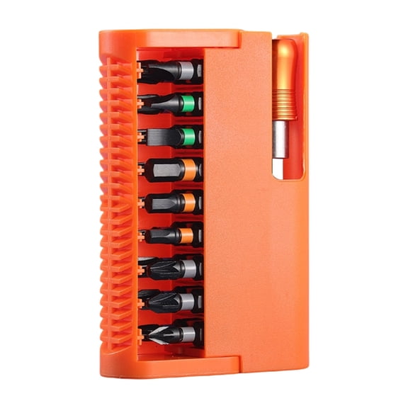 Lynono S2 Steel Screwdriver Bits in Convenient Storage Case For Efficient Fastening Tasks