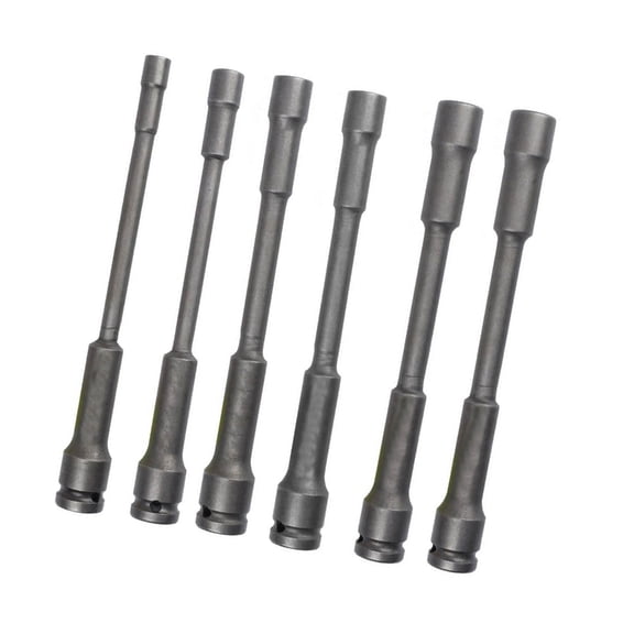 Lynono Set Of 7 High Strength Steel Socket Spanner Hand Tool With Drop Resistant Design For Automotive And Mechanical Repairs
