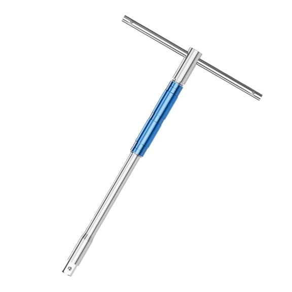 Lynono Sliding T-Handle Hex Key Wrench Sliding Handle Sleeves 1/2Inch Drive Wrench with Hex End for Home And Automotive Repairs