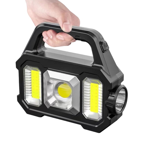 Lynono Solar Power LED Spotlights With Rechargeable Battery For Outdoor Camping Hiking