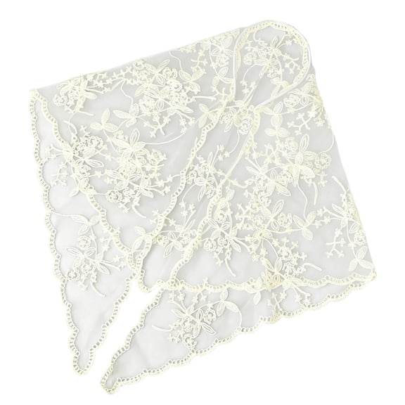 Lynono Sophisticated Headband Hair Hoop With Attached Veil For Brides And Performers