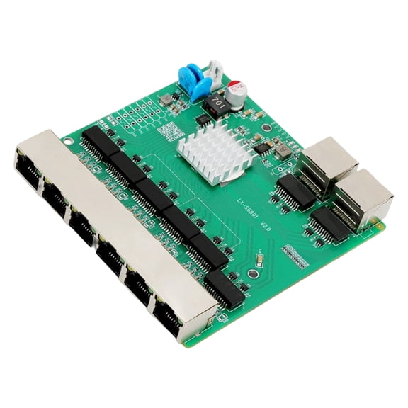 Lynono Space Saving 8 Port Gigabit Ethernet Switches With Led Indicators For Intelligent Device