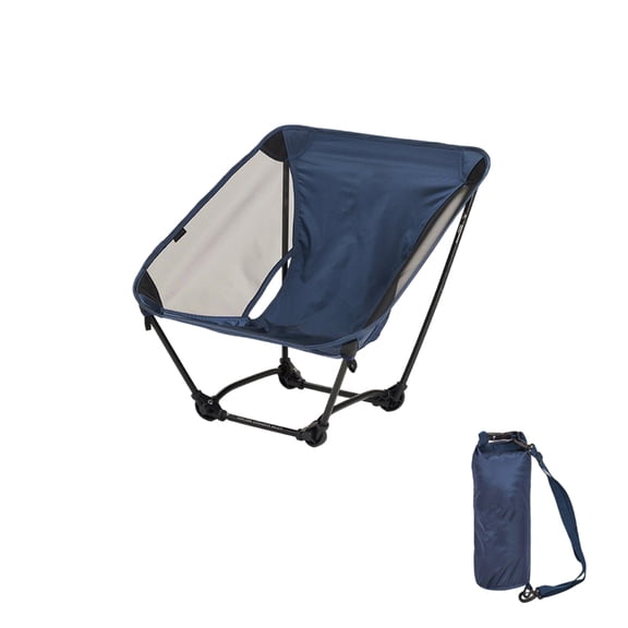 Lynono Space Saving Ergonomic Foldable Moon Chair For Backpackers And Bicycles Tourists