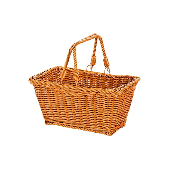 Lynono Spacious Oval Camping Basket Made Of Sturdy PE Materials Resists Moisture
