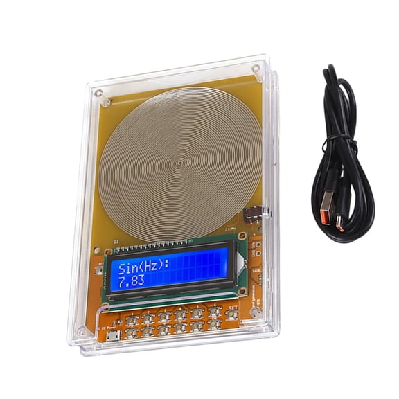Lynono Stable Schumann Device 7.83Hz Featuring Digital Crystal Oscillator And Adjustable Frequency Up To 100kHz