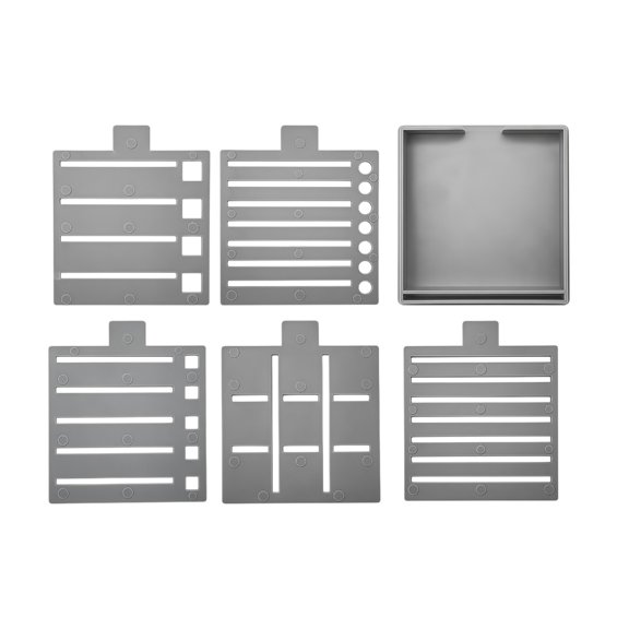 Lynono Sticky Note Stencil Includes Base And Templates For Organized Memo Note Pad