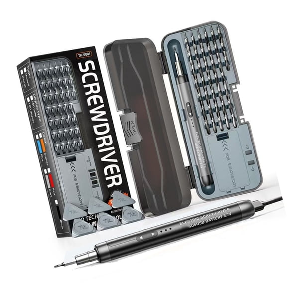 Lynono Strong 0 3Nm Electric Manual Screwdriver 45 In 1 Kit For Mobile Devices