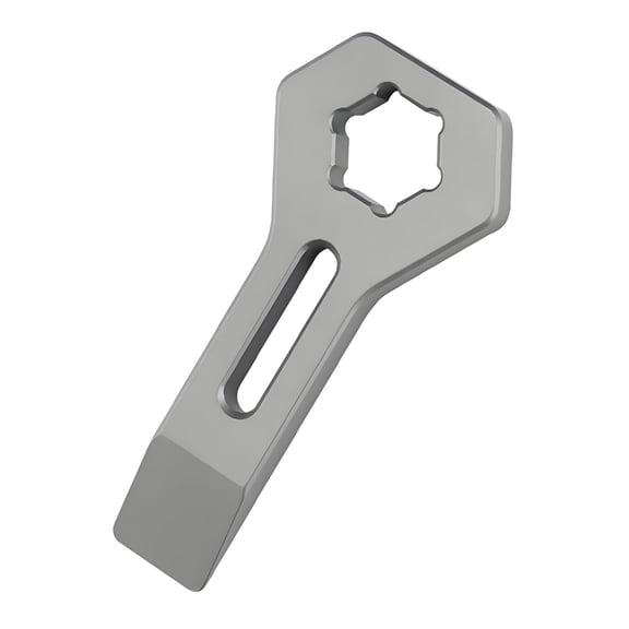 Lynono Stylish Metal Alloy Mini Pry Bar With Practical Functions For Everyday Carry