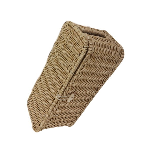 Lynono Stylish Rattan Look Storage Box With Lid Perfect For Household And Outdoor Use