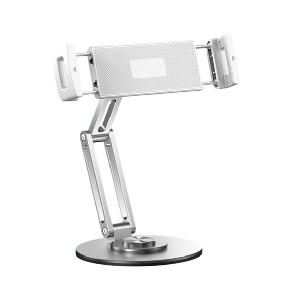 Lynono Tablet Stand Bracket Desk Adjustable Tablet Bracket Foldable 360 Degree