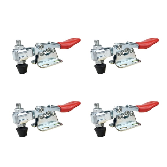 Lynono Toggle Clamp Metal Clamping Tool With Nonslip Grip And Ergonomic Handle For Precisions Woodworking And Metalworking
