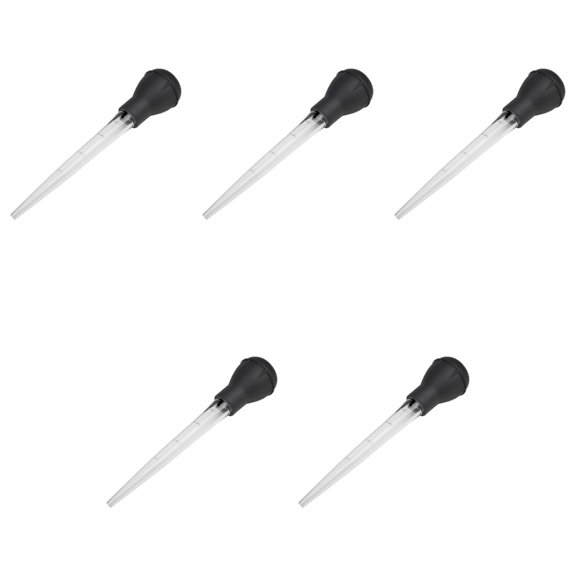 Lynono Turkey Basting Bulbs with Tapered Clear Tubes for Oven Roasting