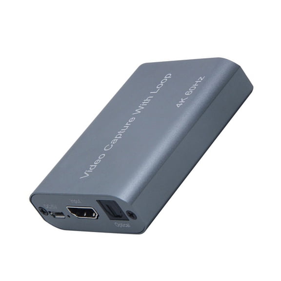 Lynono USB3.0 Video Capturing Card 4K@60Hz HDTV Game Live Streaming Device Microphone