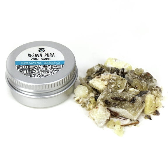 Lynpha Vitale - Mexican White Copal Incense Resin for Rituals, Cerimonies and Yoga - 7 GR