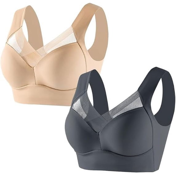 Lynsie Bras, Zenchic Bra-Seamless Sexy Push up Wireless Bra, Hatmeo Posture Correcting Bra,Women Comfort Bra
