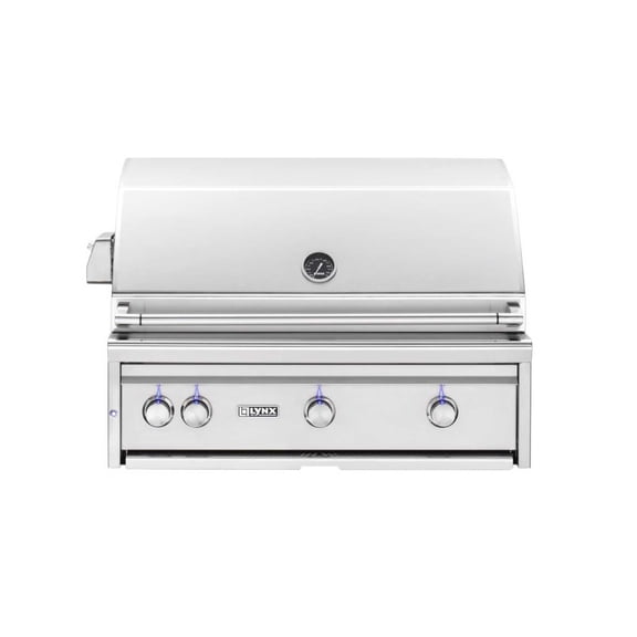 Lynx Grills L36r-3-Ng Professional 75000 BTU 36" Wide Natural Gas Built-In Grill -