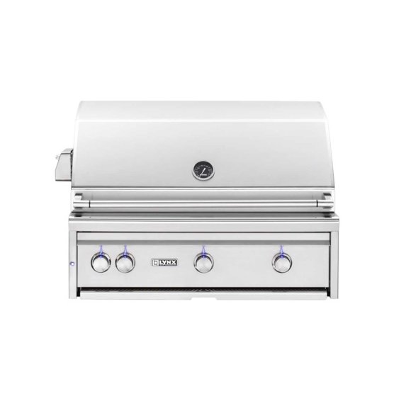 Lynx Grills L36r-3-Ng Professional 75000 BTU 36" Wide Natural Gas Built-In Grill -
