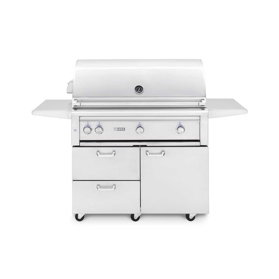Lynx Grills L42atrf-Ng Professional 69000 BTU 49" Wide Natural Gas Freestanding Grill -