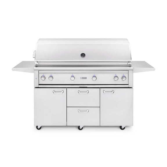 Lynx Grills L54trf-Lp Professional 98000 BTU 61" Wide Liquid Propane Freestanding Grill -
