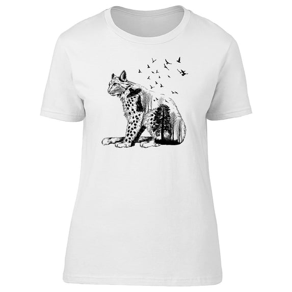 Lynx Landscape Tee Men's -Image by Shutterstock