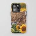 thumbnail image 1 of Lynx Sunflower Tough Phone Case For All iPhone Series Protective Phone Case Realistic Art Yellow, 1 of 7