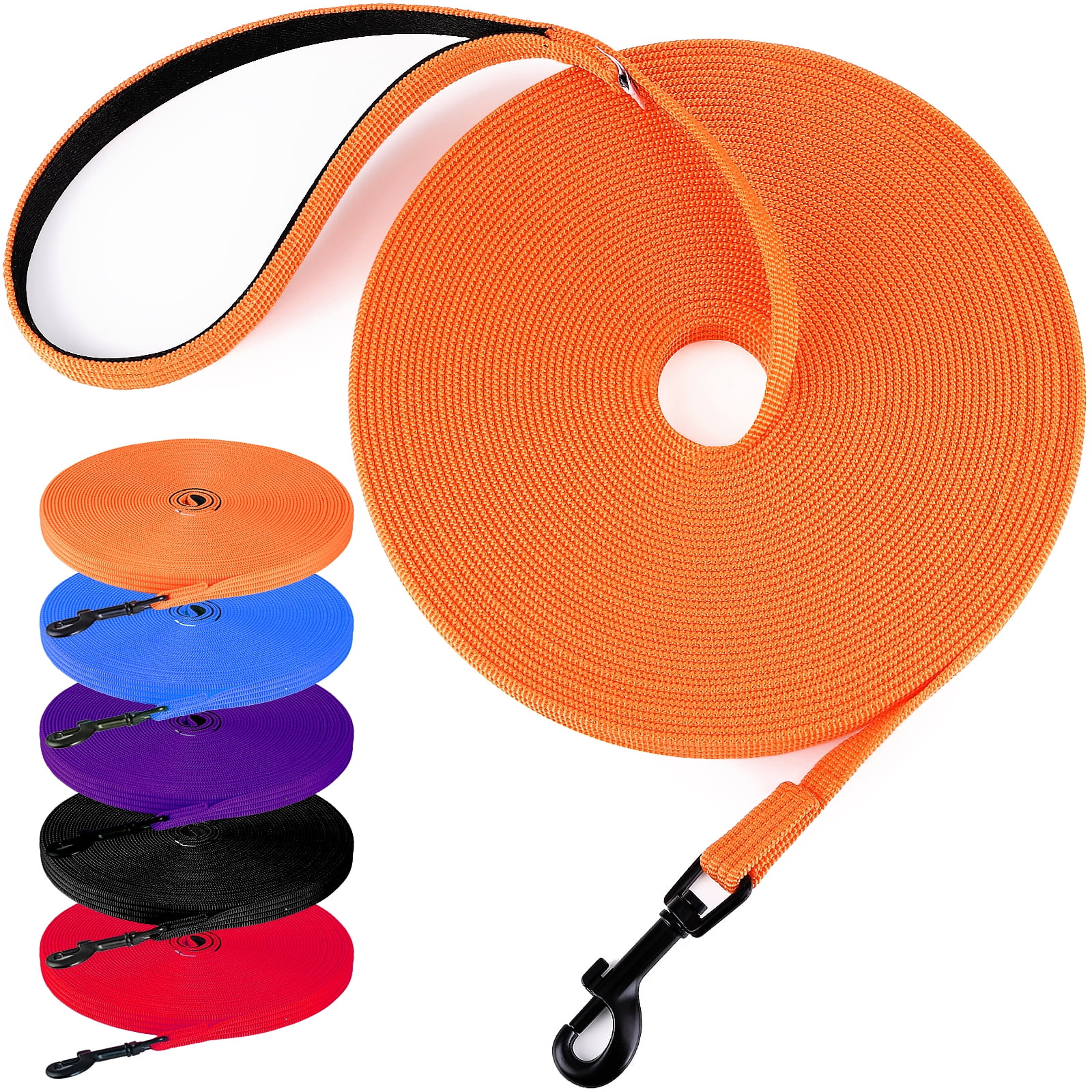Lynxking Dog Training Leash Long Lead 15ft 30ft 50ft Tracking Lead for ...