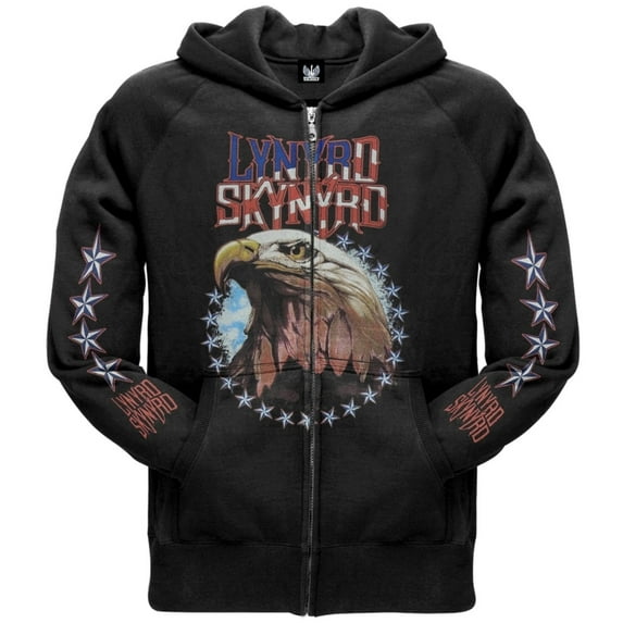 Lynyrd Skynyrd - American Eagle Zip Up Hoodie - X-Large