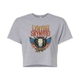 thumbnail image 1 of Lynyrd Skynyrd - Americana Steer Skull - Juniors Cropped Cotton Blend T-Shirt, 1 of 5