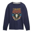 thumbnail image 1 of Lynyrd Skynyrd - Americana Steer Skull - Toddler & Youth Long Sleeve Graphic T-Shirt, 1 of 5