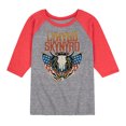 thumbnail image 1 of Lynyrd Skynyrd - Americana Steer Skull - Toddler & Youth Raglan Graphic T-Shirt, 1 of 6