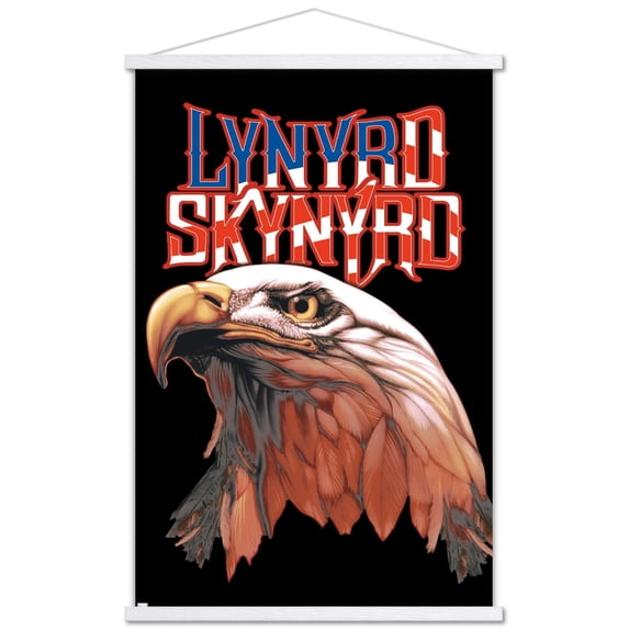 Lynyrd Skynyrd - Americana Wall Poster with Magnetic Frame, 22.375" x 34"