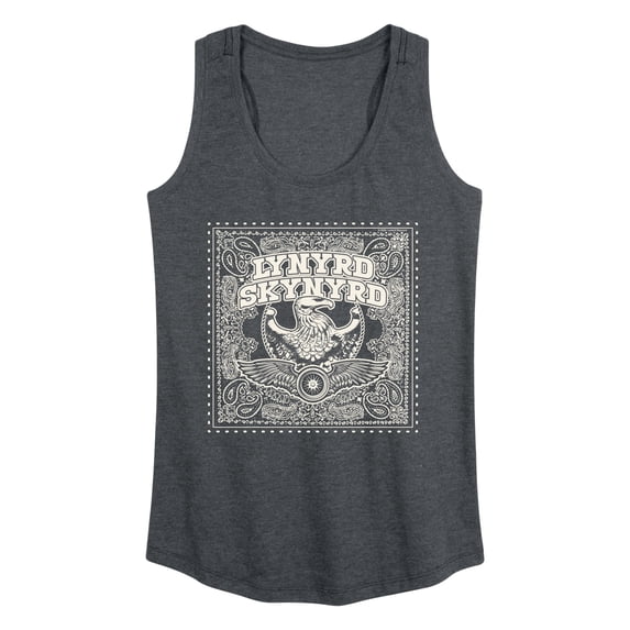 Lynyrd Skynyrd - Bandana Graphic Racerback Tank