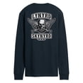 thumbnail image 1 of Lynyrd Skynyrd - Biker Faux Patch - Men's Long Sleeve Graphic T-Shirt, 1 of 3