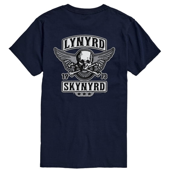Lynyrd Skynyrd - Biker Faux Patch - Men's Short Sleeve Graphic T-Shirt