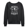 thumbnail image 1 of Lynyrd Skynyrd - Biker Faux Patch - Women's French Terry Long Sleeve Pullover, 1 of 4