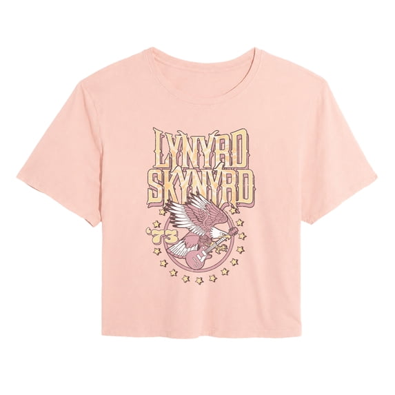 Lynyrd Skynyrd - Eagle - Juniors Cropped Graphic T-Shirt
